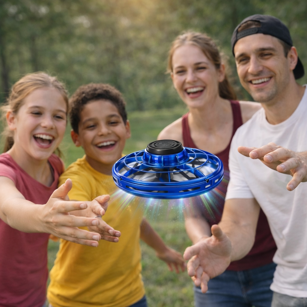 Dron Volador Inteligente Con Luces LED