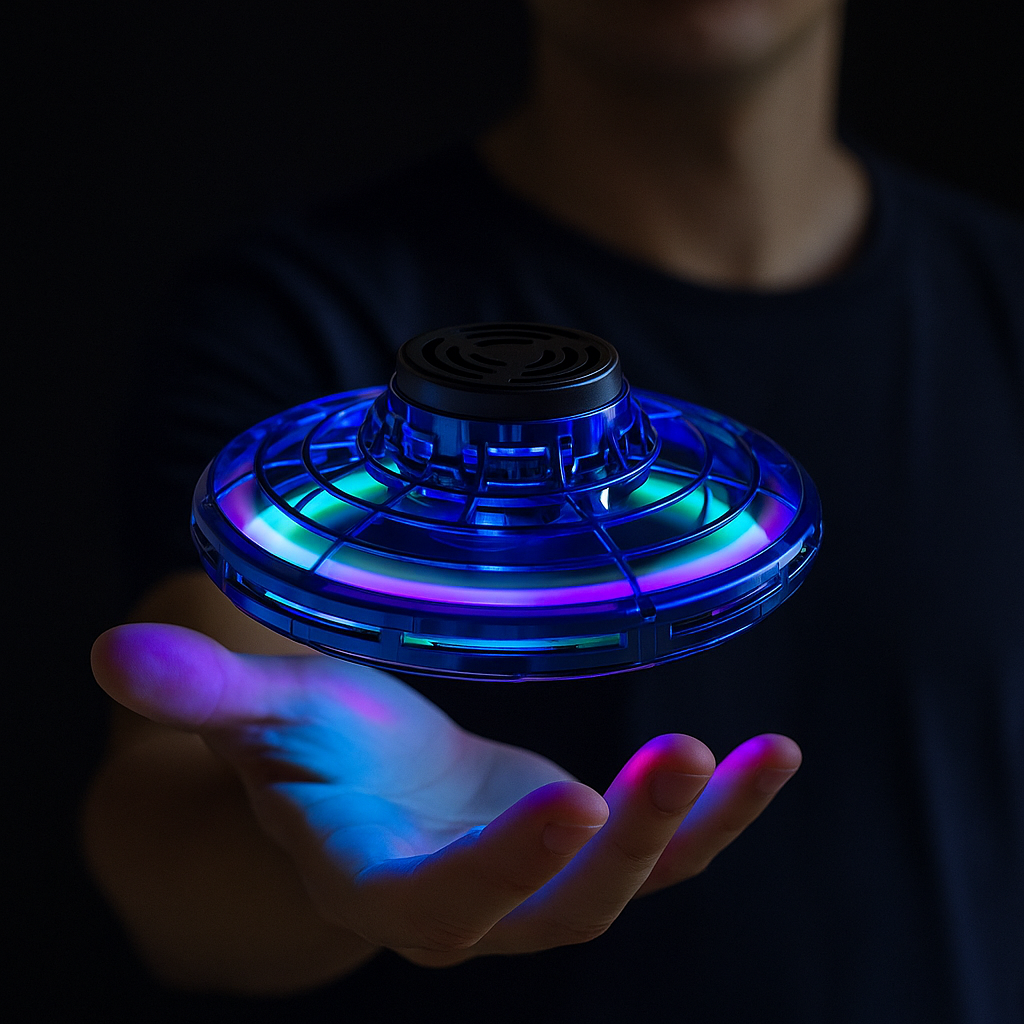 Dron Volador Inteligente Con Luces LED