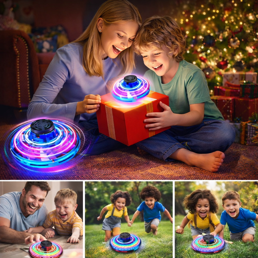 Dron Volador Inteligente Con Luces LED