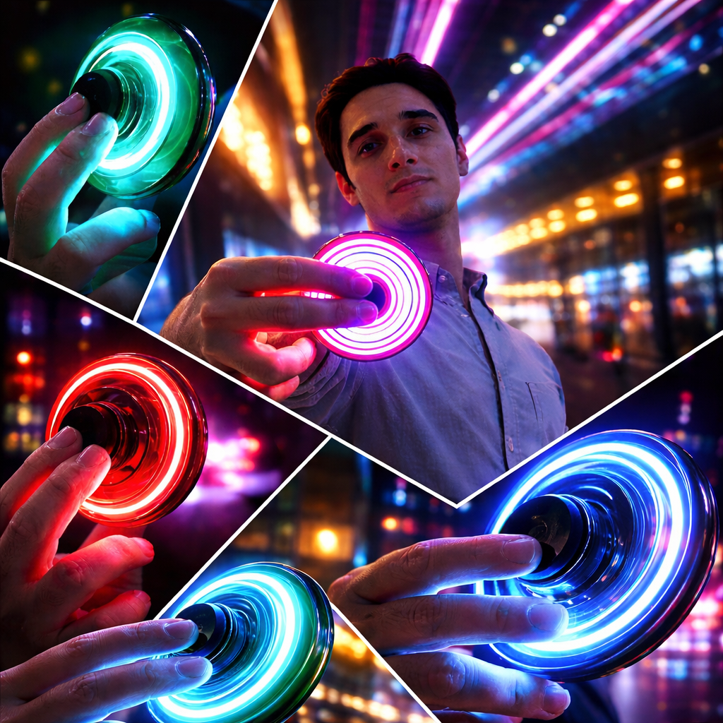 Dron Volador Inteligente Con Luces LED