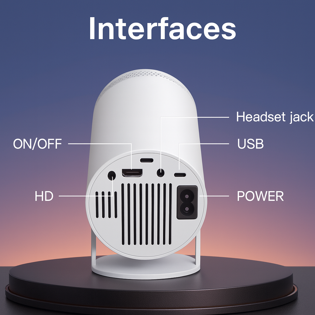 Mini Proyector portátil Android FullHD
