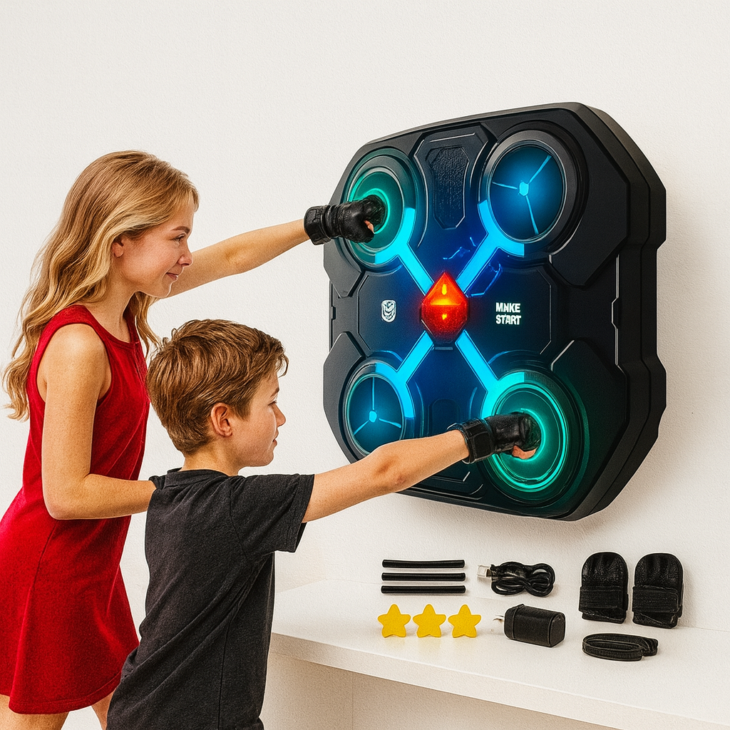 Maquina boxeo con musica